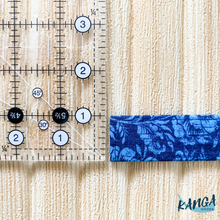 Load image into Gallery viewer, Bible Ribbon Bookmark, Blue Floral
