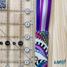 Load image into Gallery viewer, Bible Ribbon Bookmark, Purple Swirl

