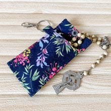 Load image into Gallery viewer, Rosary Pouch, Australian Floral Design
