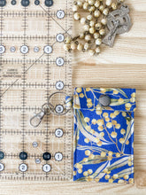 Load image into Gallery viewer, Rosary Pouch, Blue Wattle
