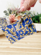 Load image into Gallery viewer, Rosary Pouch, Blue Wattle
