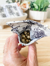 Load image into Gallery viewer, Rosary Pouch, Grevillea Design
