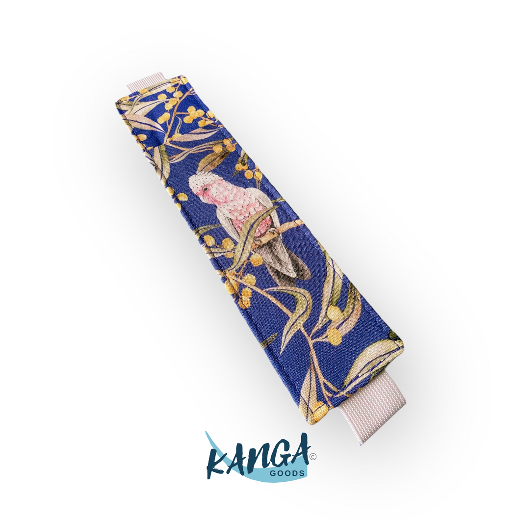 A5 Pen Holder Bookmark, Blue Galah