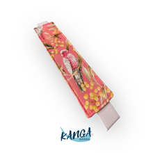 Load image into Gallery viewer, A5 Pen Holder Bookmark, Peach Galah
