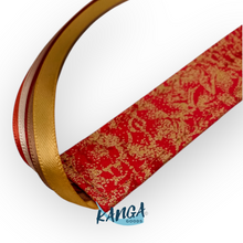 Load image into Gallery viewer, Bible Ribbon Bookmark, Red &amp; Gold

