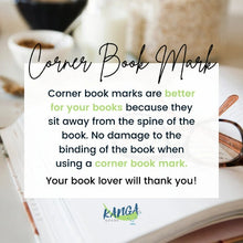 Load image into Gallery viewer, Corner Bookmark, Groovy Garden
