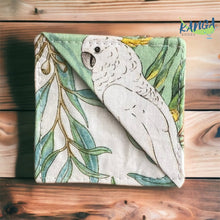 Load image into Gallery viewer, Corner Bookmark, Cockatoo Gum Tree Friends
