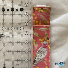 Load image into Gallery viewer, A5 Pen Holder Bookmark, Peach Galah
