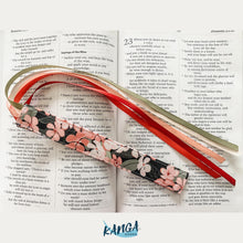 Load image into Gallery viewer, Bible Ribbon Bookmark, Pumpkin Palette
