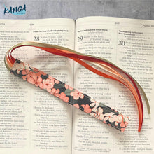 Load image into Gallery viewer, Bible Ribbon Bookmark, Pumpkin Palette
