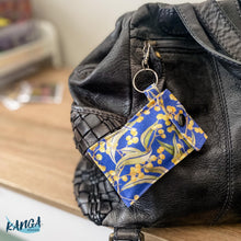 Load image into Gallery viewer, Rosary Pouch, Blue Wattle
