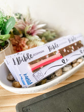 Load image into Gallery viewer, Bible Ribbon Bookmark, Blush Meadow

