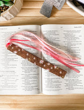 Load image into Gallery viewer, Bible Ribbon Bookmark, Blush Meadow
