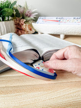 Load image into Gallery viewer, Bible Ribbon Bookmark, Divine Mercy Design
