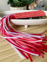 Load image into Gallery viewer, Bible Ribbon Bookmark, Strawberry Cream
