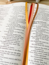 Load image into Gallery viewer, Bible Ribbon Bookmark, Sunlit Wattle
