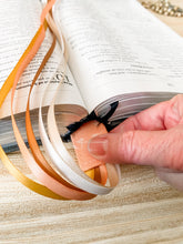 Load image into Gallery viewer, Bible Ribbon Bookmark, Antique Grace Design
