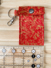 Load image into Gallery viewer, Rosary Pouch, Papal Red and Gold
