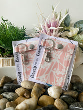 Load image into Gallery viewer, Rosary Pouch, St. Philomena Pink &amp; White Floral
