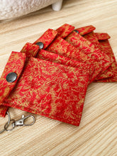 Load image into Gallery viewer, Rosary Pouch, Papal Red and Gold
