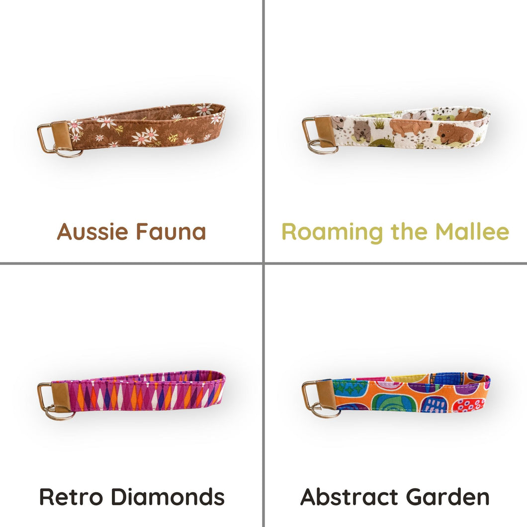 Australiana Keychain Wristlet, Assorted