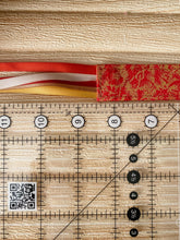 Load image into Gallery viewer, Bible Ribbon Bookmark, Red &amp; Gold
