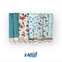 Load image into Gallery viewer, Keychain Wristlet, Cats and Dogs
