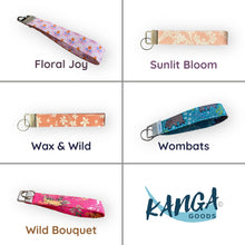 Load image into Gallery viewer, Australiana Keychain Wristlet, Assorted
