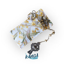 Load image into Gallery viewer, Rosary Pouch, St. Catherine Sunlit Wattle
